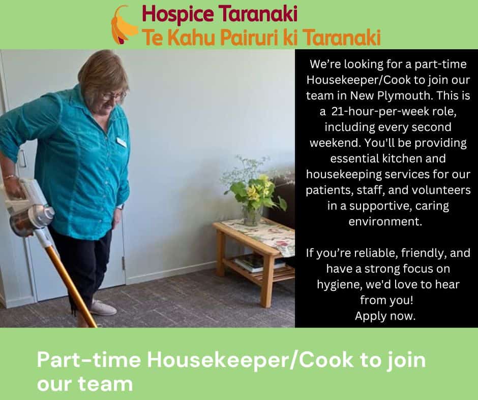 Part-time HousekeeperCook Facebook Post