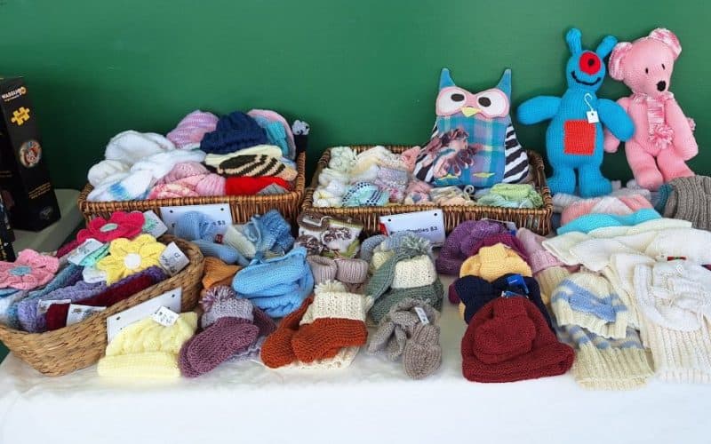 Knitting stall November 2024