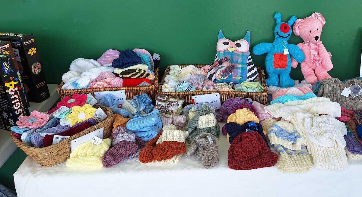 Knitting stall November 2024