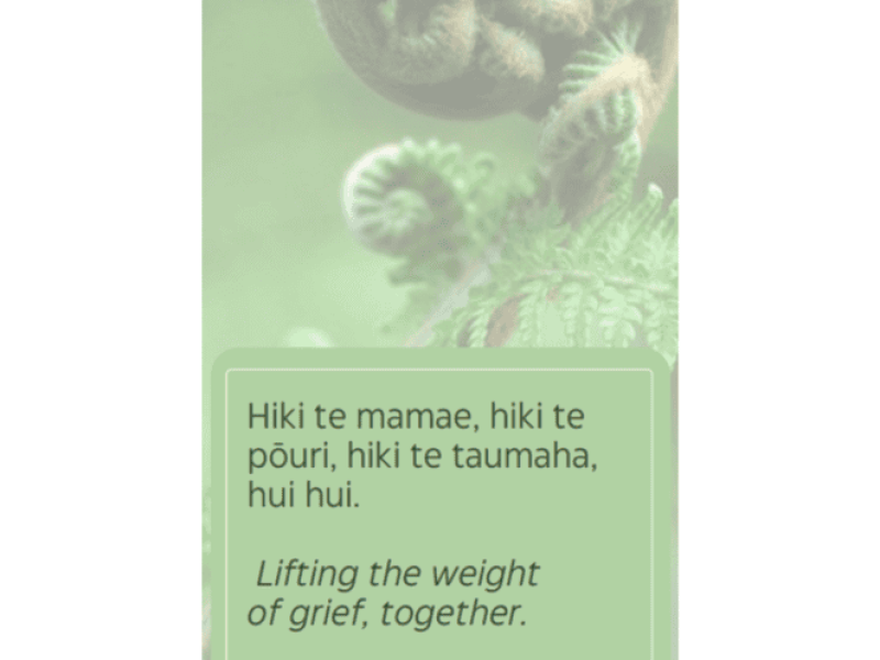 Bereavement Support Group – Open to the wider community