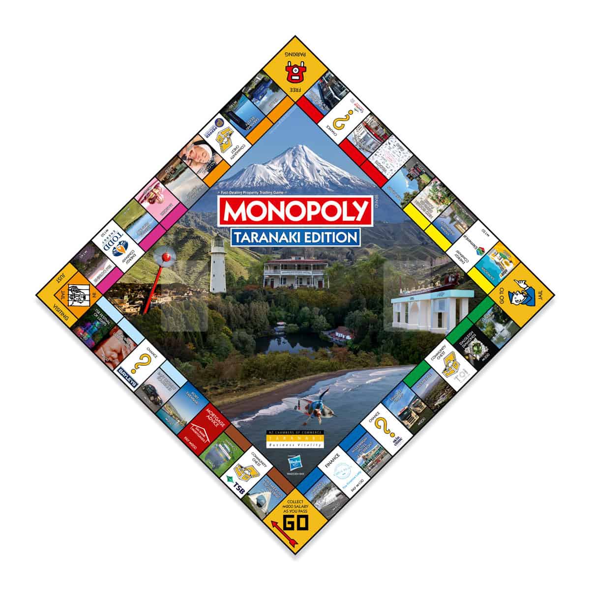 Taranaki-Monopoly-EN-Board